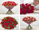 18 Red rose hand-tied  Code: RROHT18 | Local delivery or collect from shop