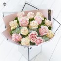 Beautifully simple pink rose bouquet Code: SIPRHT1  | National delivery and local delivery or collect from shop