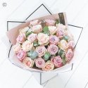 Beautifully Simple Luxury Pink Rose Bouquet Code:SIPRHT2 | National delivery and local delivery or collect from shop