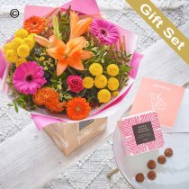 Mothers Day Bright Bouquet Bundle Code: MDBDLB2 | National delivery and local delivery or collect from our shop
