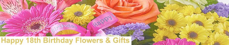 18th Birthday Flowers & Gifts