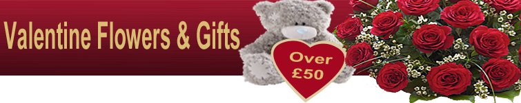 Valentines Day Flowers & Gifts Over Spring Flowers & Gifts Over &pound;50