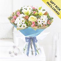 Winter frost flower hand-tied Code: JGFX965431WF  | Local delivery or collect from shop only