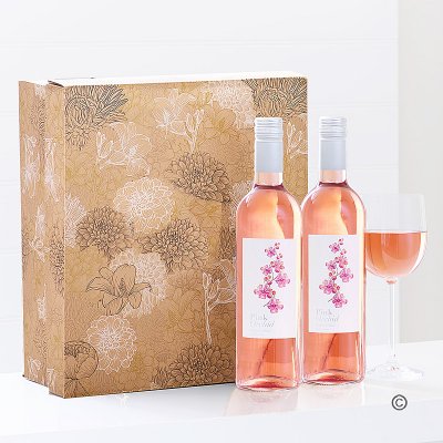 Californian Zinfandel Rose Wine Duo Gift Set. Code: JGFD21142RR | Local delivery or collect from shop only