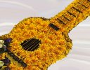 Guitar Funeral Flower Tribute Code:JGF0098YG