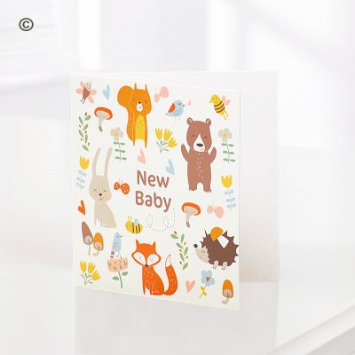 New Baby Greetings Card Code: C08461ZF | National delivery and local delivery or collect from our shop