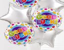 Good Luck Balloon Bouquet Code: JGF6069454BB  | Local Delivery Or Collect From Shop Only