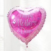 Happy mother's day heart balloon Code: JGFM51HDB| Local delivery or collect from shop only