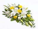 White Lily and Yellow Rose and Spray Code: F13650YS