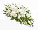 White Lily and White Rose Spray Code: Code: F13650WS