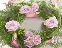 Lilac Woodland Wreath Code: JGFF5240LWW | Local Delivery Or Collect From Shop Only