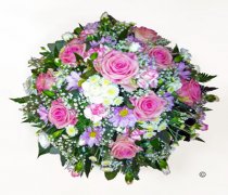 Classic Mixed Pink and White Posy Code: JGFF4160PWP | Local Delivery Or Collect From Shop Only