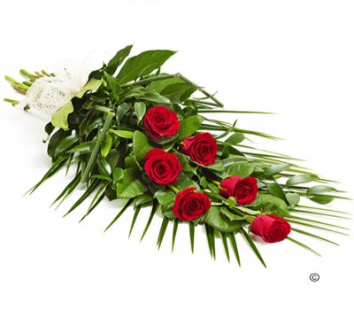 Simple Red Rose Sheaf Code: F13511RS | National and Local Delivery