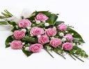 Classic Pink Rose Sheaf Tribute Code: F13491PS | National Delivery and Local Delivery Or Collect From Shop