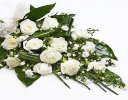Classic White Rose Sheaf Tribute Code: F13491WS | National Delivery and Local Delivery Or Collect From Shop