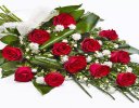 Classic Red Rose Sheaf Tribute Code: F13491RS | National Delivery and Local Delivery Or Collect From Shop