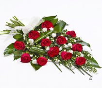 Classic Red Rose Sheaf Tribute Code: F13491RS | National Delivery and Local Delivery Or Collect From Shop