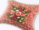 Classic Pink Massed Cushion Code: JGFF920PWC | Local Delivery Or Collect From Shop Only