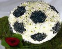 Football Funeral Flowers / 3D Football Code: JGF2301FB