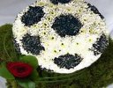 Football Funeral Flowers / 3D Football Code: JGF2301FB