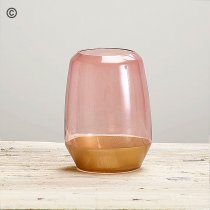 Contemporary Pink Vase Code: JGF14811CPV | Local delivery or collect from our shop only