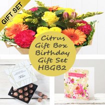 Happy Birthday Citrus Gift Box HBGB2 Code: JGFC18913GBHB | Local Delivery Or Collect From Shop Only