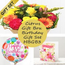 Happy Birthday Citrus Gift Box HBGB3 Code: JGFC18918GBHB | Local Delivery Or Collect From Shop Only