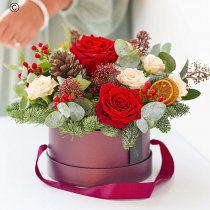 Bespoke Christmas hatbox Code: XHBOX1 | National delivery and local delivery or collect from shop