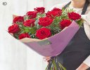 12 Red Rose Hand-tied Interflora Code: CCROR1200 | National delivery and local delivery or collect from our shop