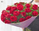 24 Red Rose Hand-tied Interflora Code: RROHT24 | National Delivery and Local Delivery Or Collect From Shop