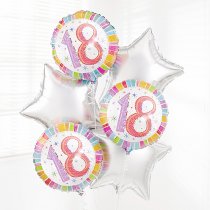 Birthday Balloon Bouquets 16Th -18Th - 21St - 30Th - 40Th - 50Th - 60Th | Birthday  Party Balloons Delivery