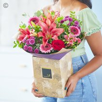 Romantic mixed hand-tied Code: Code: JGFRHT2 | Local delivery or collect from our shop only