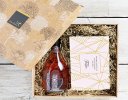 Sparkling rose wine and luxury salted caramel truffles gift set Code: JGFC041SRSCT | Local delivery or collect from shop only