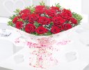 18 red roses hugs and kisses Code: JGF424018RR | Local Delivery Or Collect From Shop Only