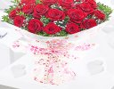 18 red roses hugs and kisses Code: JGF424018RR | Local Delivery Or Collect From Shop Only