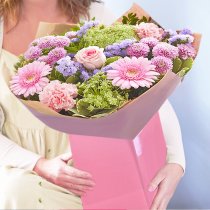 Mothers day pastels handtied Code: MDHTP2 | National delivery and local delivery or collect from shop