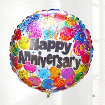 Happy anniversary balloon party Code: JGFB234PHAB | Local delivery or collect from shop only