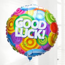 Good luck balloon Circles Code: JGFB2381GLC | Local Delivery Or Collect From Shop Only