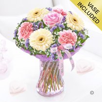 With love vase Code: JGF48020WLV | Local delivery or collect from shop only