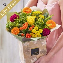 Lily free classic autumn bouquet Code: ALFHTU1 | National delivery, local delivery or collect from shop