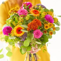 Autumn themed hand-tied bouquet Code: AHTU3| National delivery, local delivery or collect from shop