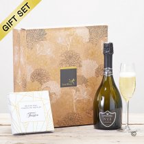 Nua Prosecco and milk chocolate truffle Gift Set Code: C09331ZS | National delivery and local delivery or collect from shop