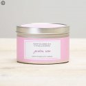 Garden rose candle in a tin Code: C15471ZF | National delivery, local delivery or collect from shop