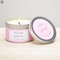 Garden rose candle in a tin Code: C15471ZF | National delivery, local delivery or collect from shop