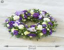 Blue and white scented wreath Code: FF14070BS  | National delivery and local delivery or collect from shop