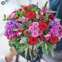 Christmas hand-tied bouquet Code: XHT5 | National delivery and local delivery or collect from shop
