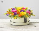 Mothers day lily free brights hatbox Code: MDLFHBOXB1  | Local delivery or collect from shop only