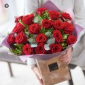 18 Red rose hand-tied Interflora Code: CCROR1800 | National delivery and local delivery or collect from our shop