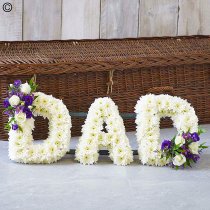 Dad letter funeral tribute Interflora Code: F13331MS | National delivery and local delivery or collect from shop