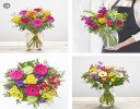 Lily free flowers in a vase brights florist choice Code: LFVASE1B | National delivery and local delivery or collect from our shop